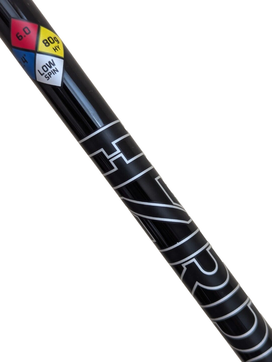 HZRDUS 6.0 Smoke RDX Black Stiff Flex 3 Hybrid Shaft - Titleist Surefit Adapter