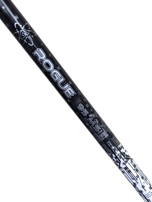 Aldila Rogue Black 95 Regular Flex 2 Hybrid Shaft - Titleist Surefit Adapter