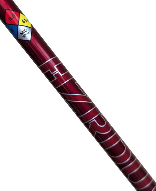 HZRDUS 6.0 RDX Smoke Red 60g Stiff Flex Driver Shaft / TaylorMade Adapter