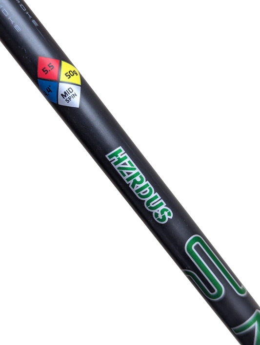 HZRDUS 5.5 Smoke Green iM10 Regular Flex Driver Shaft - Callaway OptiFit Adapter