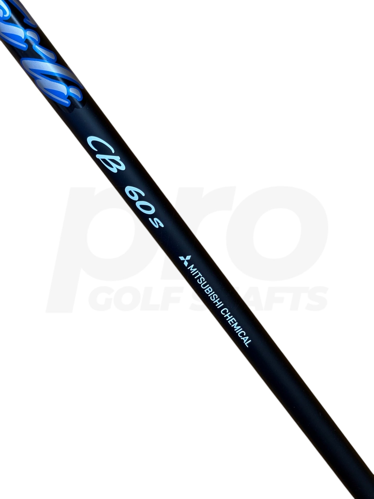 Mitsubishi Kai'li Blue CB 60s Dark Wave Stiff Flex Driver Shaft / TaylorMade Tip