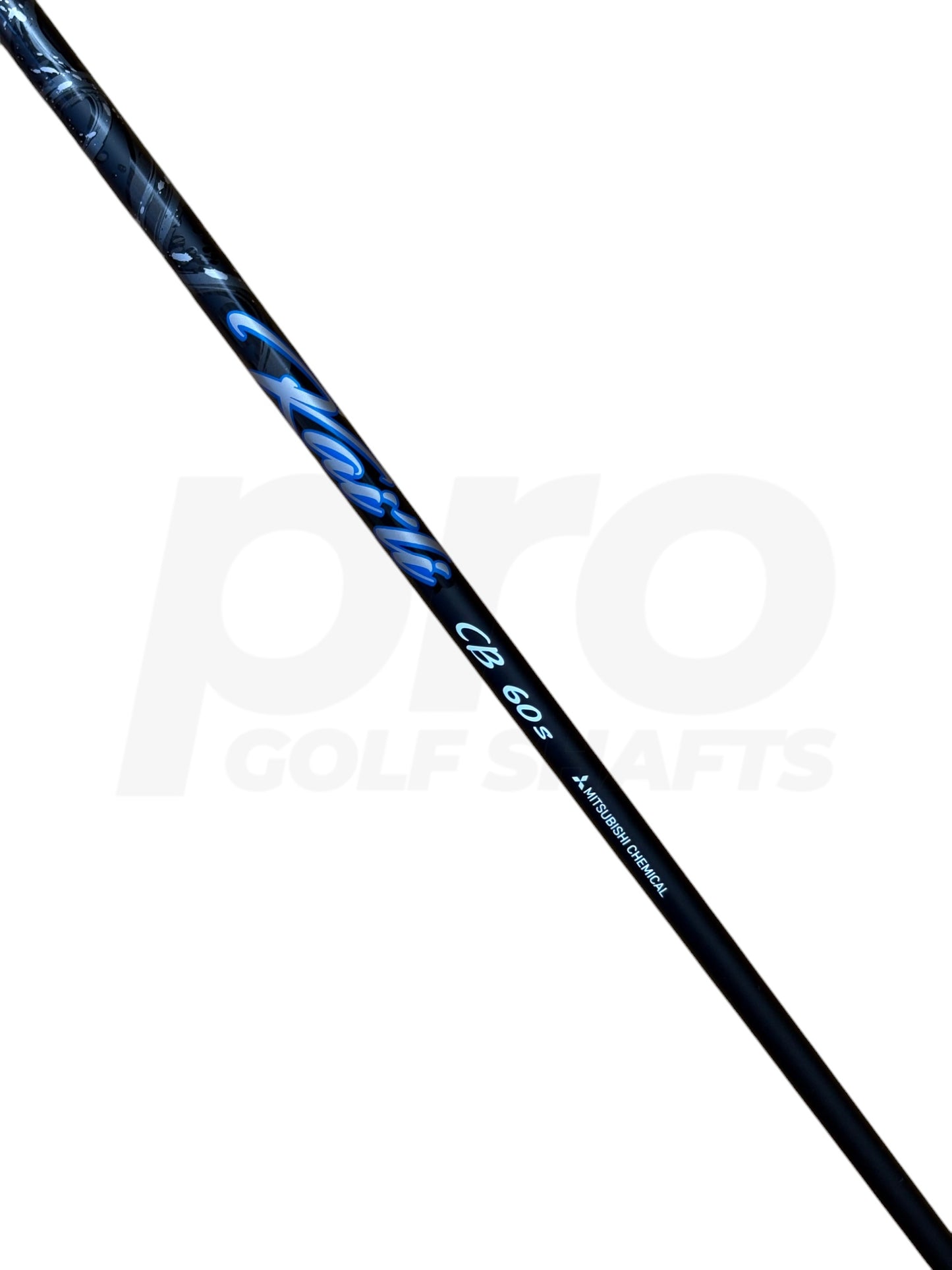 Mitsubishi Kai'li Blue CB 60s Dark Wave Stiff Flex Driver Shaft / TaylorMade Tip